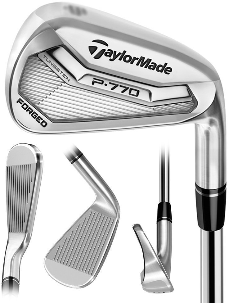 Palica za golf - željezan TaylorMade P770 Irons Right Hand Stiff 4-PW