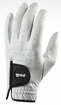 Handschuhe Ping Sensor Sport Herren Golfhandschuh Weiß Linke Hand für Rechtshänder S