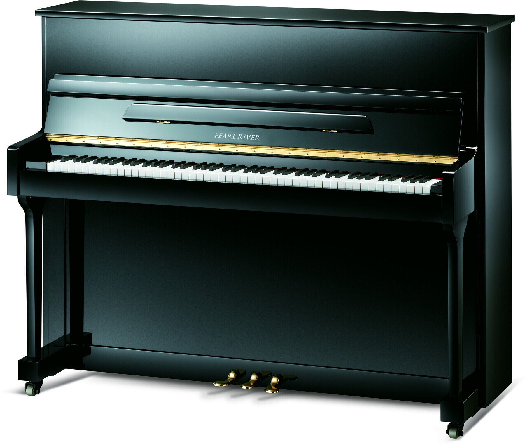 Akoestische piano, staande piano Pearl River UP118M Eben