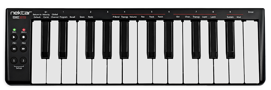 MIDI toetsenbord Nektar Impact SE25