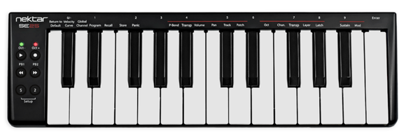 MIDI toetsenbord Nektar Impact SE25 - 1