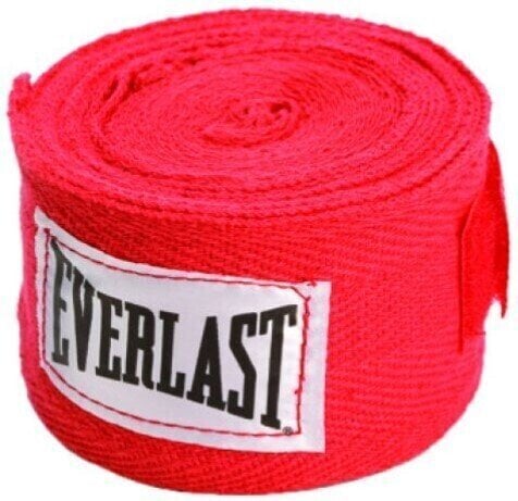 Bandaż bokserski Everlast Bandaż bokserski Red 3 m