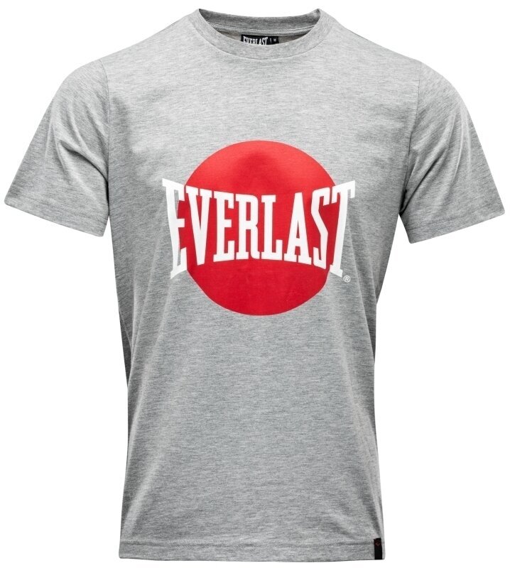 Camiseta deportiva Everlast Numata Heather Grey M Camiseta deportiva