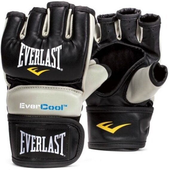 Mănușă de box și MMA Everlast Everstrike Training Gloves Black/Grey L/XL