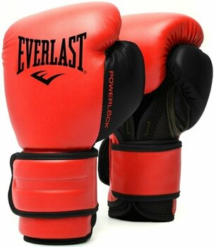 Box és MMA kesztyűk Everlast Powerlock 2R Gloves Red 14 oz - 1