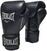 Luvas de boxe e MMA Everlast Powerlock Pro Hook and Loop Training Gloves Black 12 oz