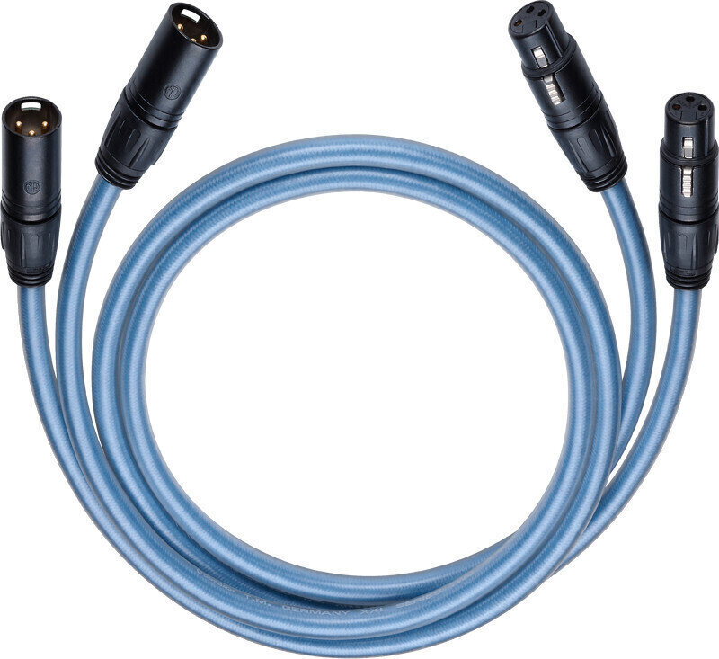 Cablu Hi-Fi audio Oehlbach XXL-2 1 m Albastră Cablu Hi-Fi audio
