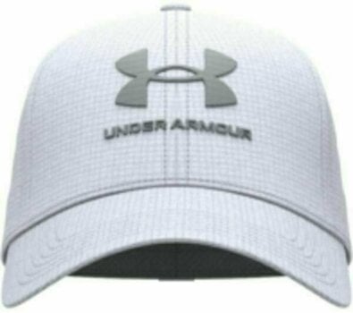 Kape Under Armour Isochill Armourvent Mens Cap White/Pitch Gray S/M - 1