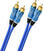 Hi-Fi Audio kabel
 Oehlbach Beat! Stereo Blue 0,5 m