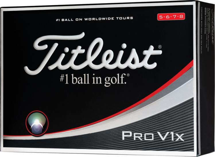 Golfball Titleist Pro V1X High Numbers