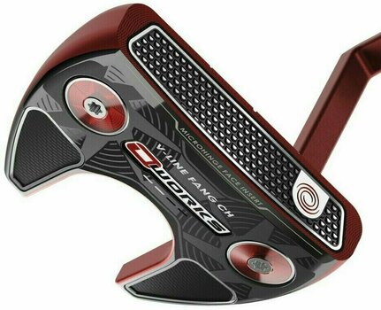 Стик за голф Путер Odyssey O-Works Red V-Line Fang CH Putter Right Hand SuperStroke 35 - 1