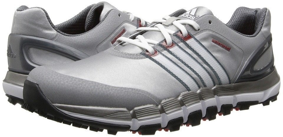 Moški čevlji za golf Adidas Pure 360 Gripmore Sport Mens Golf Shoes Onyx/White UK 11
