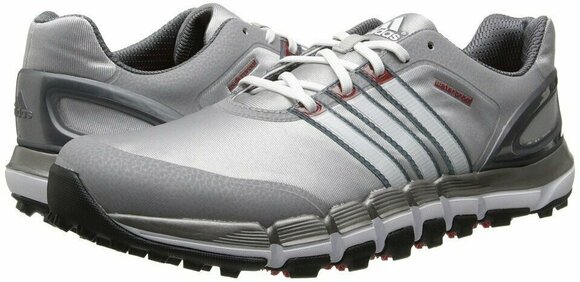 Ανδρικό Παπούτσι για Γκολφ Adidas Pure 360 Gripmore Sport Mens Golf Shoes Onyx/White UK 11 - 1