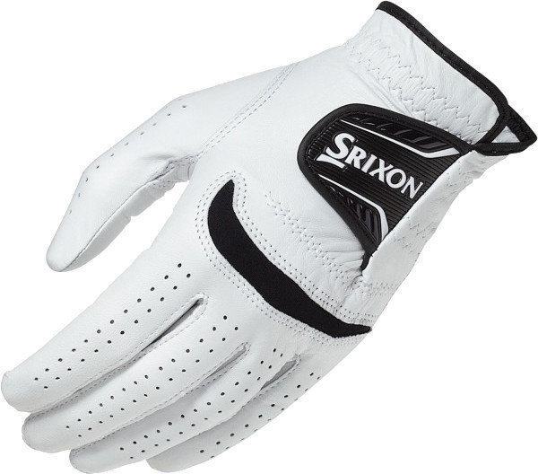 Rukavice Srixon Cabretta Leather Mens Golf Glove White LH XL