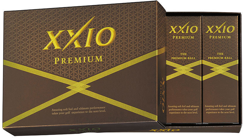 Bolas de golfe XXIO Premium 5 Gold Ball
