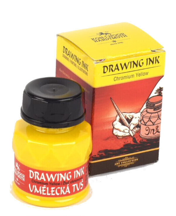 Ink KOH-I-NOOR Drawing Ink 2215 Chromium Yellow