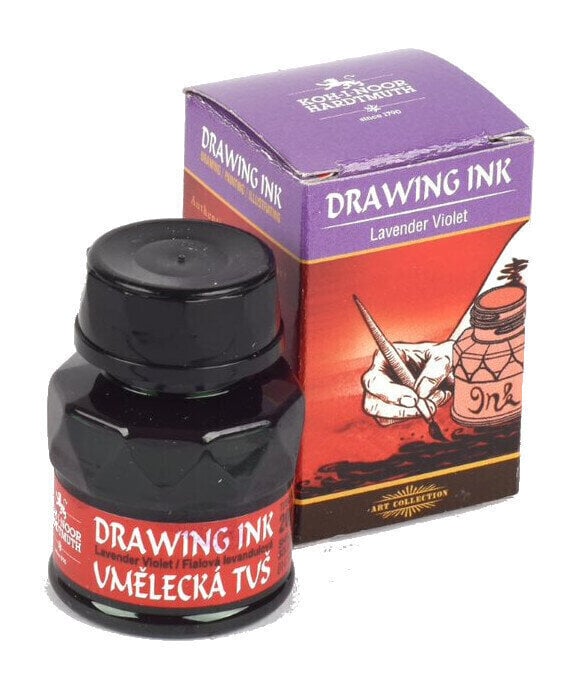 Ink KOH-I-NOOR Drawing Ink 2335 Lavender Violet