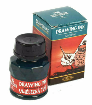 Tinta KOH-I-NOOR Drawing Ink 2450 Azure Blue - 1