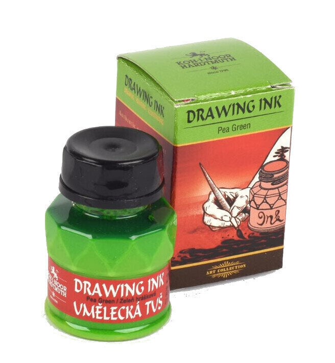 Tinte KOH-I-NOOR Drawing Ink 2511 Pea Green