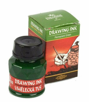 Мастило KOH-I-NOOR Drawing Ink 2530 Permanent Green - 1