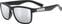 Livsstil briller UVEX LGL 39 Black Mat/Mirror Silver Livsstil briller