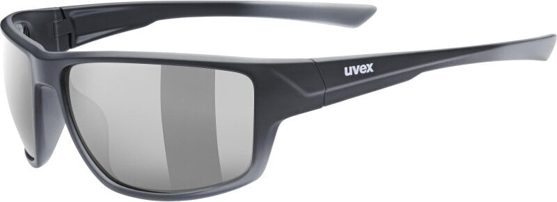 Cykelglasögon UVEX Sportstyle 230 Black Mat/Litemirror Silver Cykelglasögon