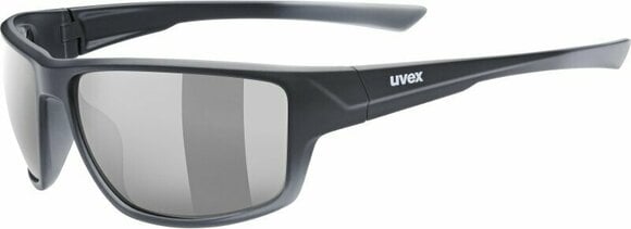 Cycling Glasses UVEX Sportstyle 230 Black Mat/Litemirror Silver Cycling Glasses - 1