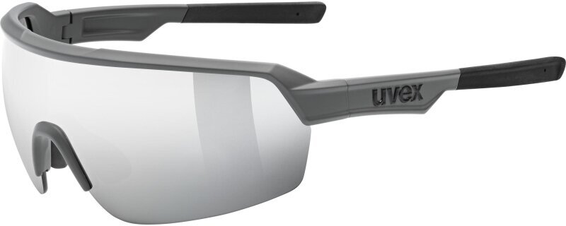 Fietsbril UVEX Sportstyle 227 Grey Mat/Mirror Silver Fietsbril