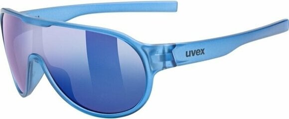 Óculos de ciclismo UVEX Sportstyle 512 Blue Transparent/Blue Mirrored Óculos de ciclismo - 1