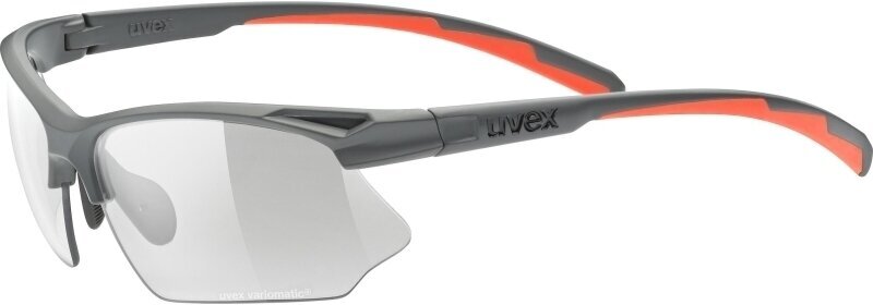 Слънчеви очила > Колоездене очила UVEX Sportstyle 802 V Grey Mat/Smoke