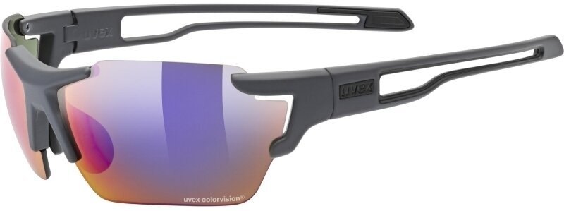 Cycling Glasses UVEX Sportstyle 803 CV Small Dark Grey Mat/Colorvision Daily Cycling Glasses