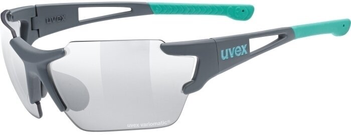 Cycling Glasses UVEX Sportstyle 803 Race VM Small Grey Mat/Mint Cycling Glasses