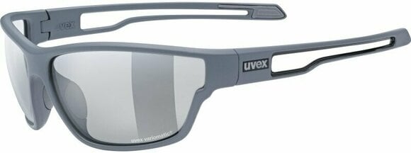 Športna očala UVEX Sportstyle 806 V Grey Mat/Smoke - 1