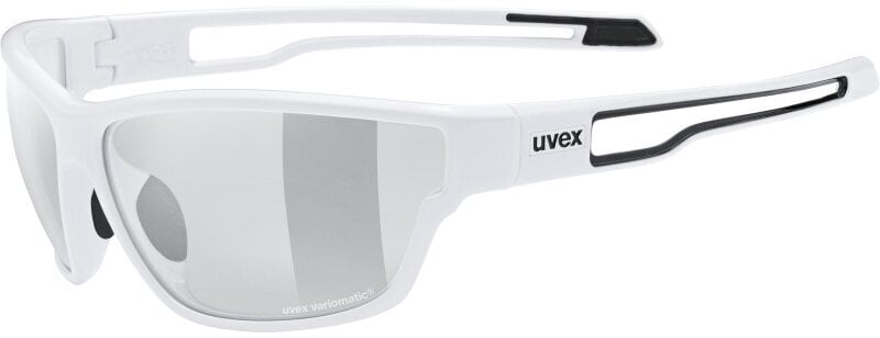 Okulary sportowe UVEX Sportstyle 806 V White/Smoke