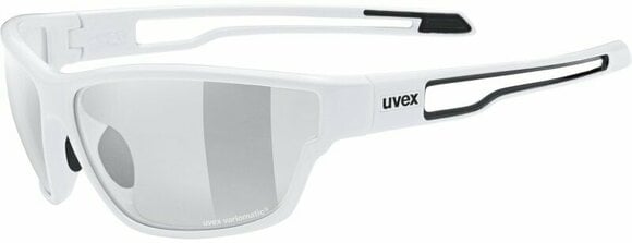 Óculos de desporto UVEX Sportstyle 806 V White/Smoke - 1