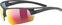 Óculos de ciclismo UVEX Sportstyle Ocean P Black Mat/Red Mirrored Óculos de ciclismo