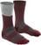 Чорапи за колоездене Dainese HGL Grass Bordeaux S Чорапи за колоездене