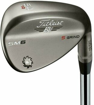 Golfkølle - Wedge Titleist SM6 Steel Grey Wedge Right Hand M 54-08 - 1