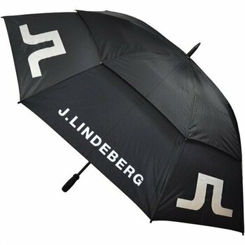 Umbrelă J.Lindeberg Umbrella Double Canopy Nylon Blk - 1