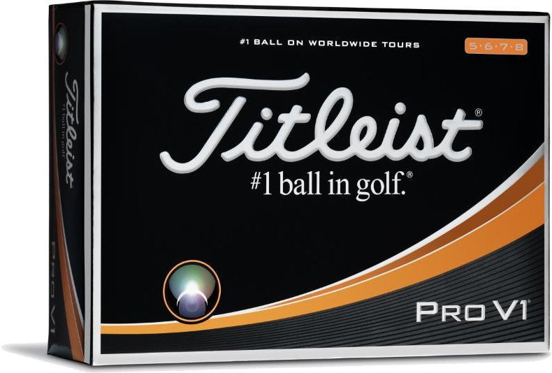 Golfball Titleist Pro V1 High Numbers