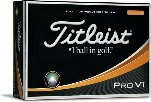 Pelotas de golf Titleist Pro V1 High Numbers - 1