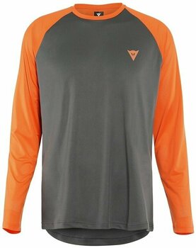Maillot de ciclismo Dainese HG Tsingy LS Jersey Dark Gray/Orange M - 1