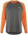 Cycling jersey Dainese HG Tsingy LS Jersey Dark Gray/Orange XL