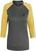 Fietsshirt Dainese HG Bondi 3/4 Womens Jersey Dark Gray/Yellow L