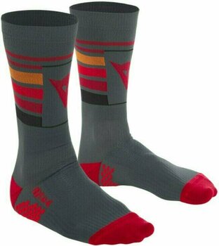 Cyklo ponožky Dainese HG Hallerbos Dark Gray/Red S Cyklo ponožky - 1