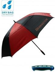 Bennington Wind Vent Umbrella Blk/Red Bennington Wind Vent Umbrella Blk/Red