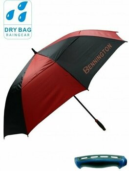 Umbrella Bennington Wind Vent Umbrella Blk/Red - 1