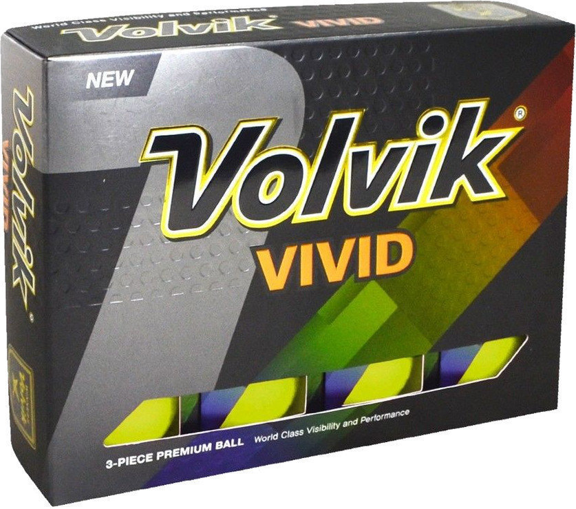 Golfový míček Volvik Vivid Yellow