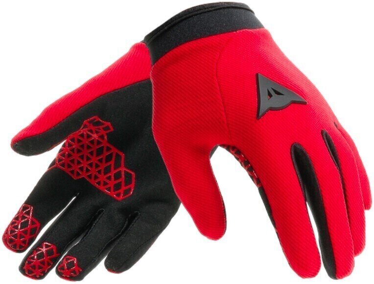 Cyklistické rukavice Dainese Scarabeo Light Red/Black M Cyklistické rukavice