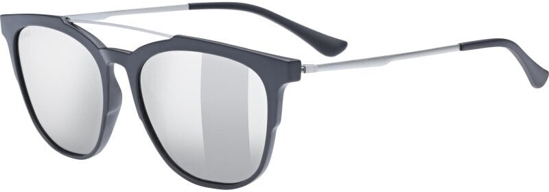 Életmód szemüveg UVEX LGL 46 Black Mat/Mirror Silver Életmód szemüveg